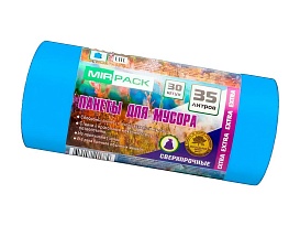 Мешки для мусора 35 л, ароматизированные, синие, в рулоне 30 шт., ПНД, 12 мкм, 640х500 мм, EXTRA, 3530661 в Кропоткине Мешки для мусора 35 л, ароматизированные, синие, в рулоне 30 шт., ПНД, 12 мкм, 640х500 мм, EXTRA, 3530661 в Кропоткине