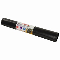 Мешки для мусора 240 л, черные, в рулоне 5 шт., ПВД 80 мкм, 1400х900 мм, LAIMA, 605339 в Кропоткине