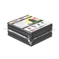 Мешки для мусора 160 л, серые, в пачке 10 шт., ПВД, 40 мкм, 900х1100 мм, i-Bag в Кропоткине Мешки для мусора 160 л, серые, в пачке 10 шт., ПВД, 40 мкм, 900х1100 мм, i-Bag в Кропоткине