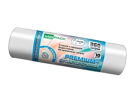 Мешки для мусора 360 л, белые, в рулоне 10 шт., ПВД 65 мкм, 1400х1000 мм, PREMIUM+, 3601015302 в Кропоткине Мешки для мусора 360 л, белые, в рулоне 10 шт., ПВД 65 мкм, 1400х1000 мм, PREMIUM+, 3601015302 в Кропоткине