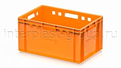 Ящик для мяса и колбасных изделий Е-3 оранжевый