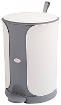 Контейнер для мусора Sтилъ с педалью 18 л серый 18 серый в Кропоткине