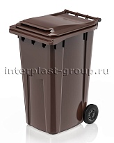 Контейнер для мусора 240 л коричневый облегченный 240 зеленый в Кропоткине Контейнер для мусора 240 л коричневый облегченный 240 зеленый в Кропоткине