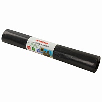 Мешки для мусора 240 л, черные, в рулоне 10 шт., ПВД 50 мкм, 1400х900 мм, LAIMA, 605337 в Кропоткине