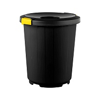 Мусорный бак с крышкой - воронкой 105 л темно-серый 105 темно-серый в Кропоткине Мусорный бак с крышкой - воронкой 105 л темно-серый 105 темно-серый в Кропоткине