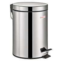 Ведро-контейнер для мусора (урна) с педалью LAIMA Classic, 3 л, со съемным внутренним ведром в Кропоткине