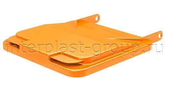 Комплект крышки для контейнера 120 л. оранжевая  оранжевый в Кропоткине