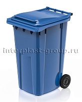 Контейнер для мусора 240 л голубой облегченный 240 голубой в Кропоткине